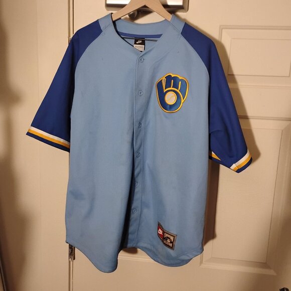 Nike Other - Nike Milwaukee Brewers Baseball Jersey